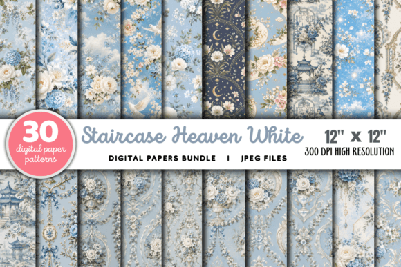 Download Staircase Heaven White Flowers Sky PNG - Flowers Collection