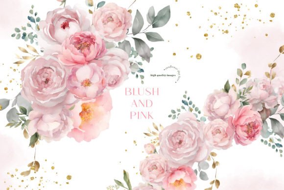 Download Blush Pink Flowers Clipart - Flowers Collection
