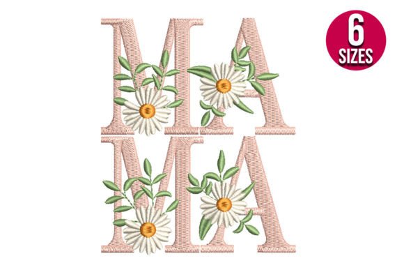 Download Mama with Daisy Flowers - Flowers Collection