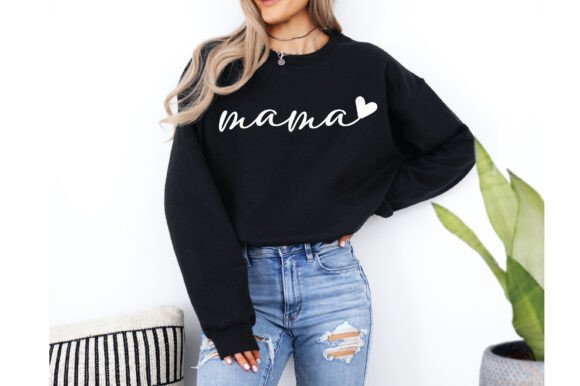Download Custom Embroidered Mama Sweatshirt - Custom embroidered Collection