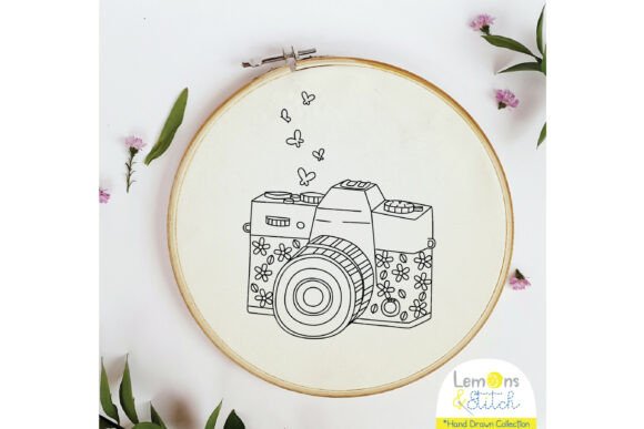 Download Vintage Camera: Flowers &amp; Butterflies - Flowers Collection