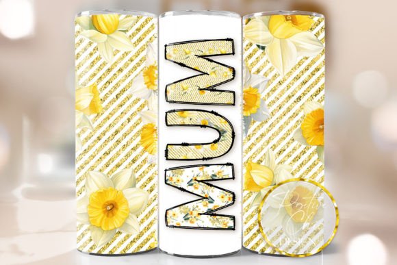 Download Spring Mum PNG Floral Tumbler Wrap - Spring Collection