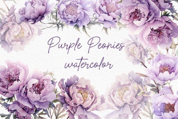 Download Purple Flowers Clipart Watercolor Purple - Flowers Collection