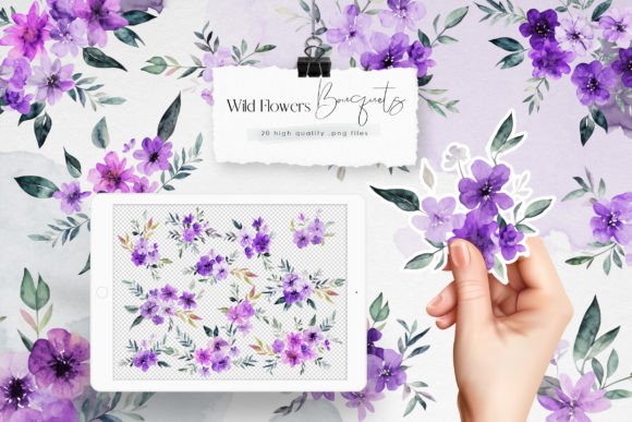 Download Wild Purple Flowers Clipart - Flowers Collection